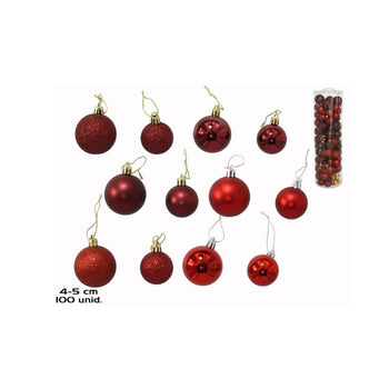Topa dekorativ për Krishlindje të Kuq